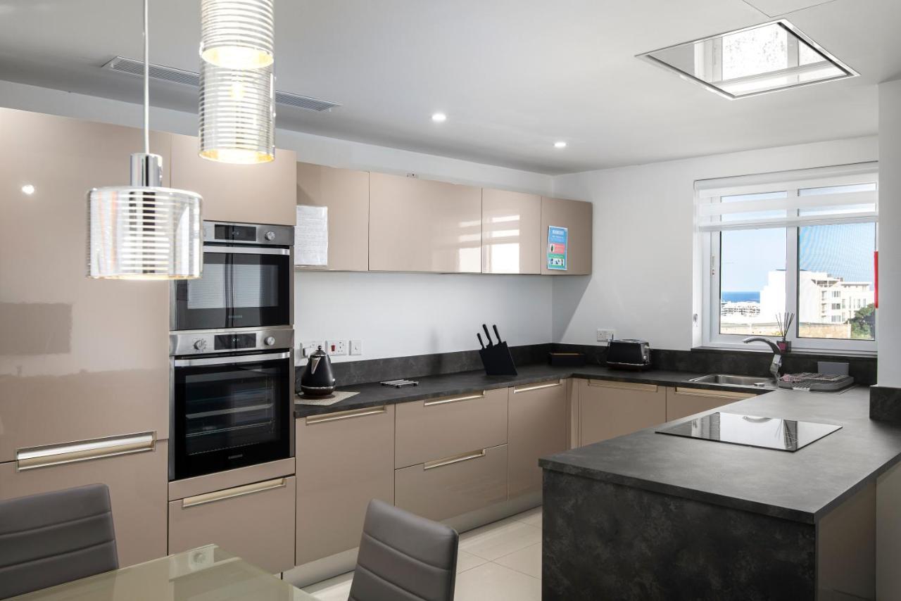 Spacious, Modern & Cosy 2 Bedroom 2 Bathroom Apartment - St. Julians Saint Julian's 外观 照片